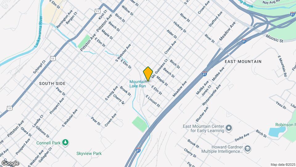 940 E Elm St Map and Location Details