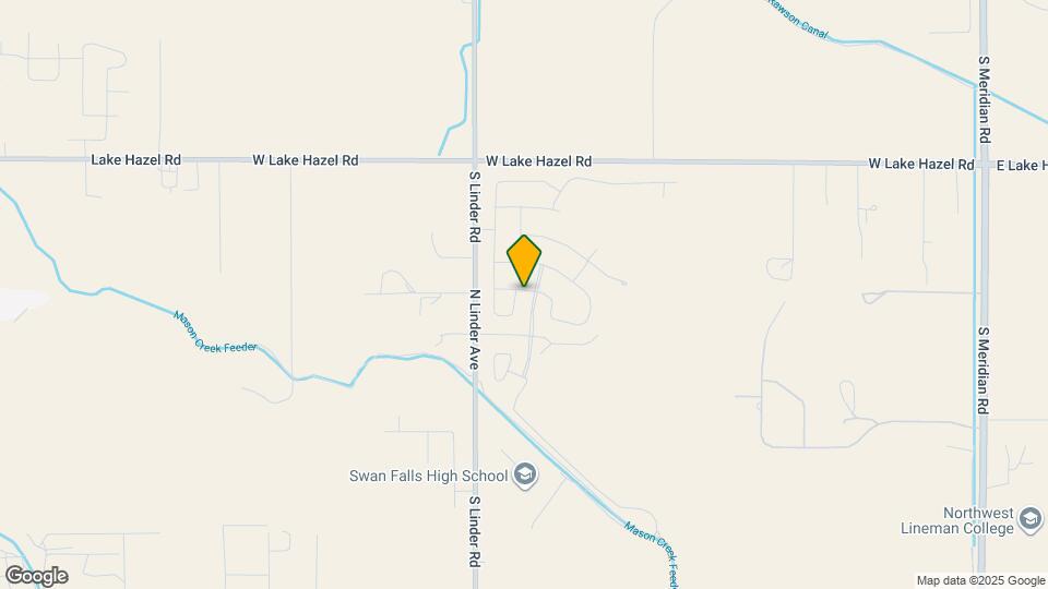 6818 S Catfish Creek Ave Map and Location Details