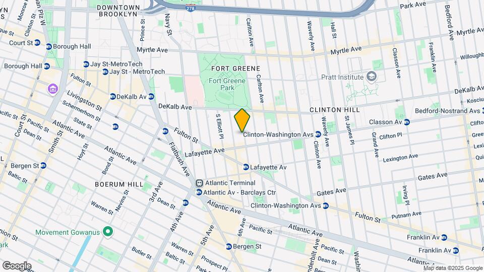 54 S Oxford St Map and Location Details