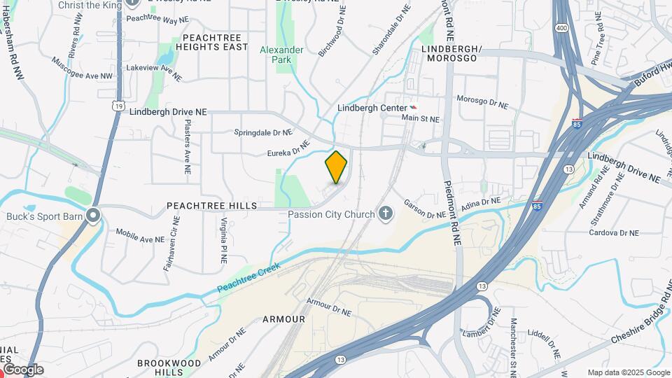 370-370 Peachtree Hills Ave NE Map and Location Details