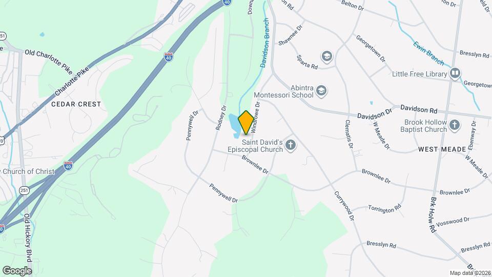 951 Windrowe Dr Map and Location Details