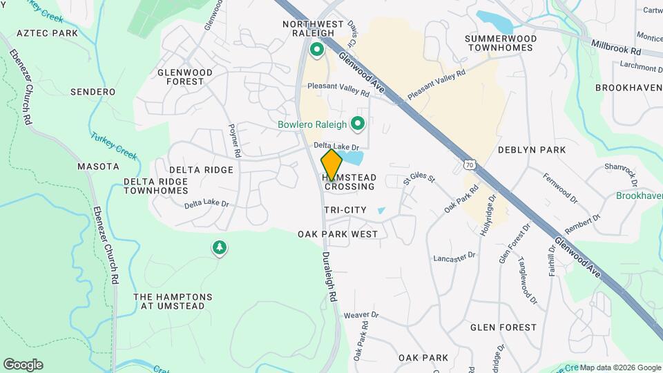 5509 Hamstead Xing Map and Location Details