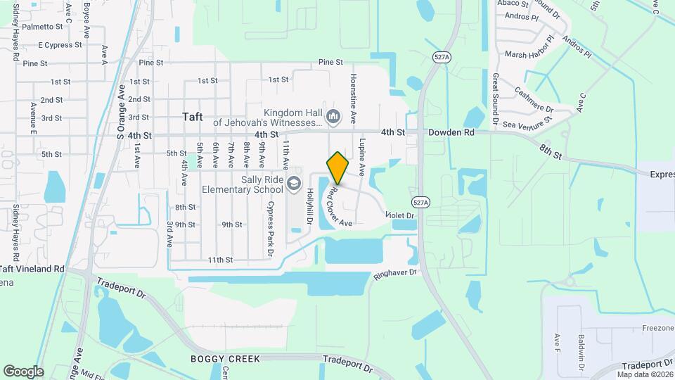 9711 Red Clover Ave Map and Location Details