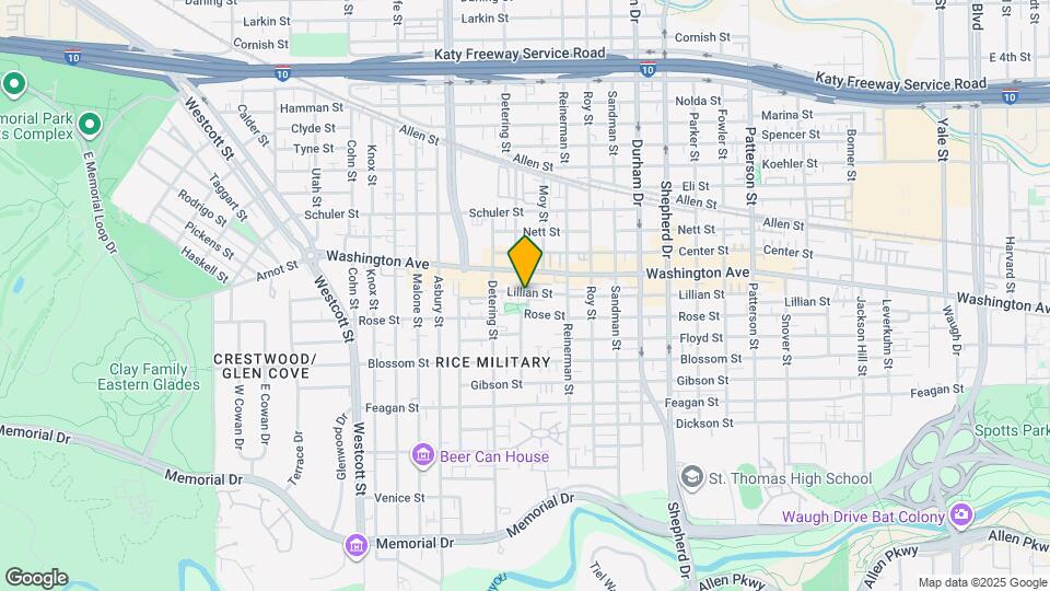 5311 Lillian St Map and Location Details