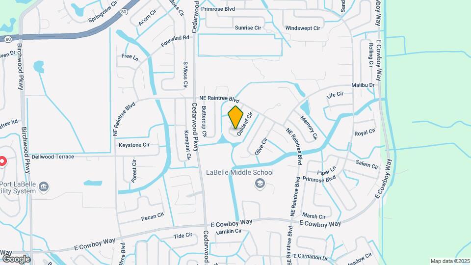 8030 Oakleaf Cir Map and Location Details