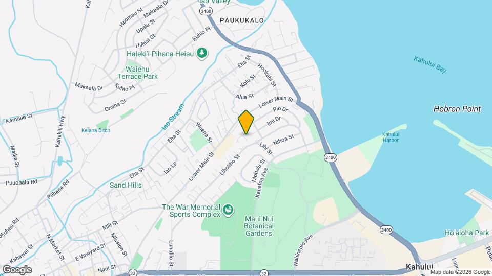 480 Pio Dr, Unit Updated Wailuku Codo Map and Location Details