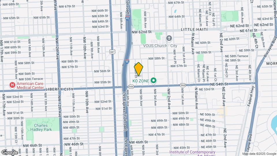 5509 NW 5th Ct Map and Location Details