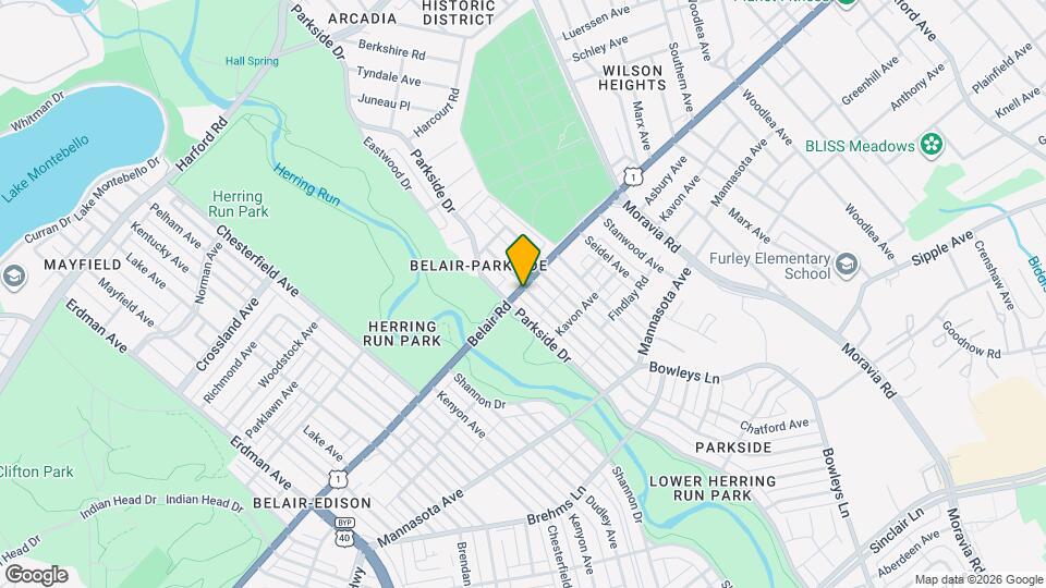 4201 Shamrock Ave Map and Location Details