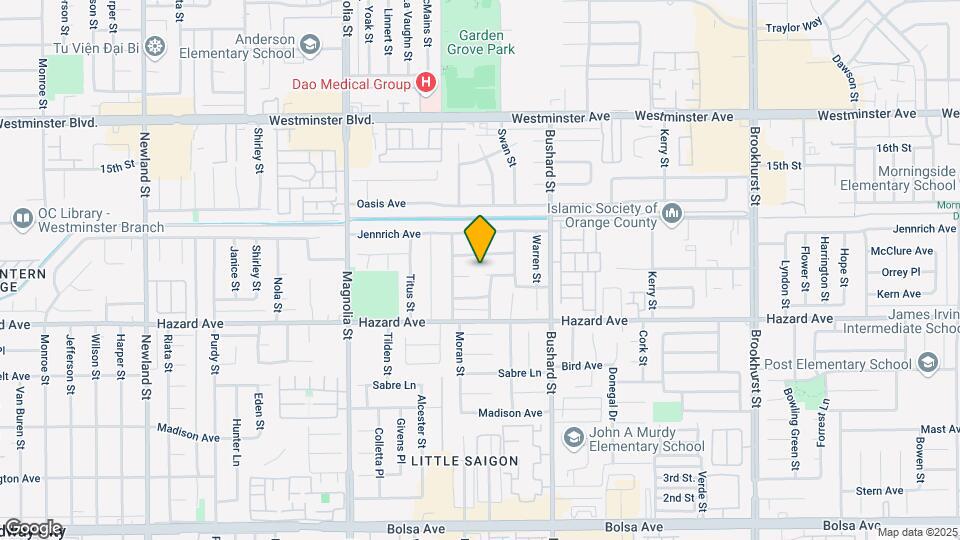 9321 Salem Ave Map and Location Details