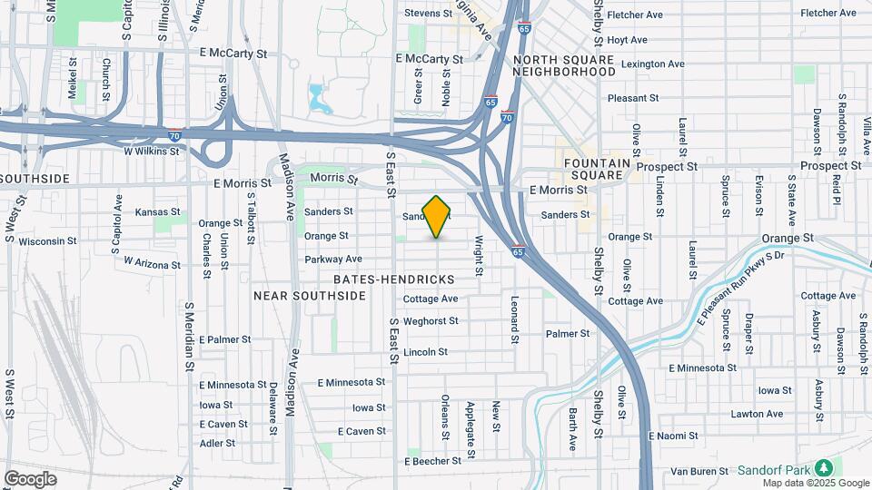 625 Orange St Mapa y Detalles de la Ubicación