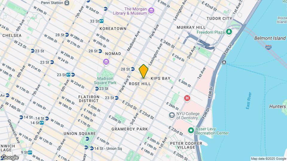 103 Lexington Ave Map and Location Details