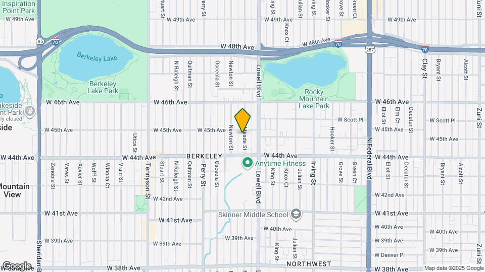 4481 Meade St Map and Location Details