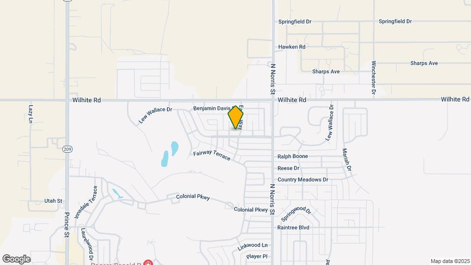 3704 Lew Wallace Dr Map and Location Details