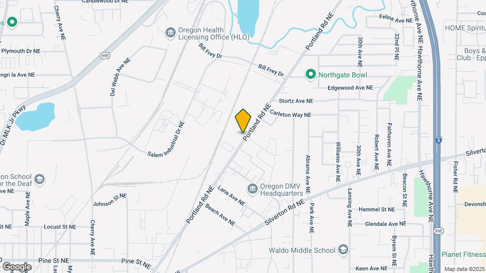 3355 Portland Rd NE Map and Location Details