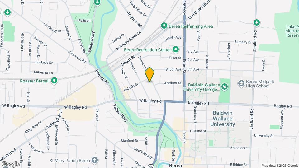 349 Berea St Map and Location Details