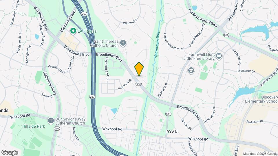 21493 Willow Breeze Sq Map and Location Details