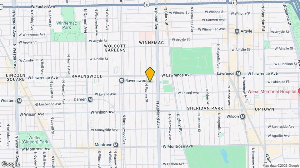 4741 N Paulina St, Unit 1 Mapa y Detalles de la Ubicación