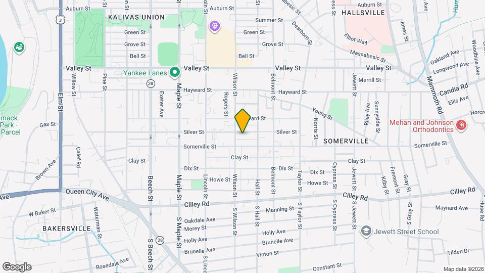 603 Silver St Map and Location Details