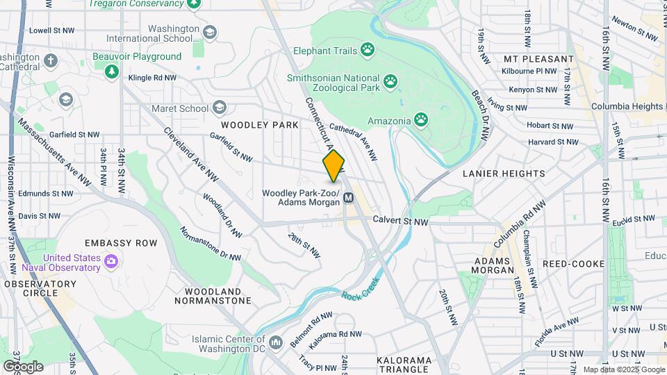 2660 Connecticut Ave NW Map and Location Details