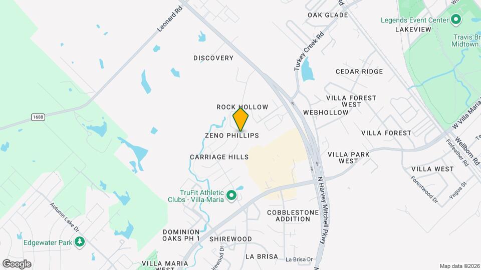 1737 Rock Hollow Loop Map and Location Details