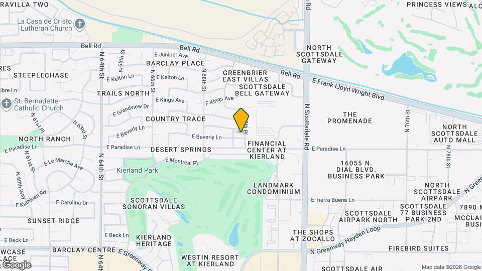 6914 E Beverly Ln Map and Location Details