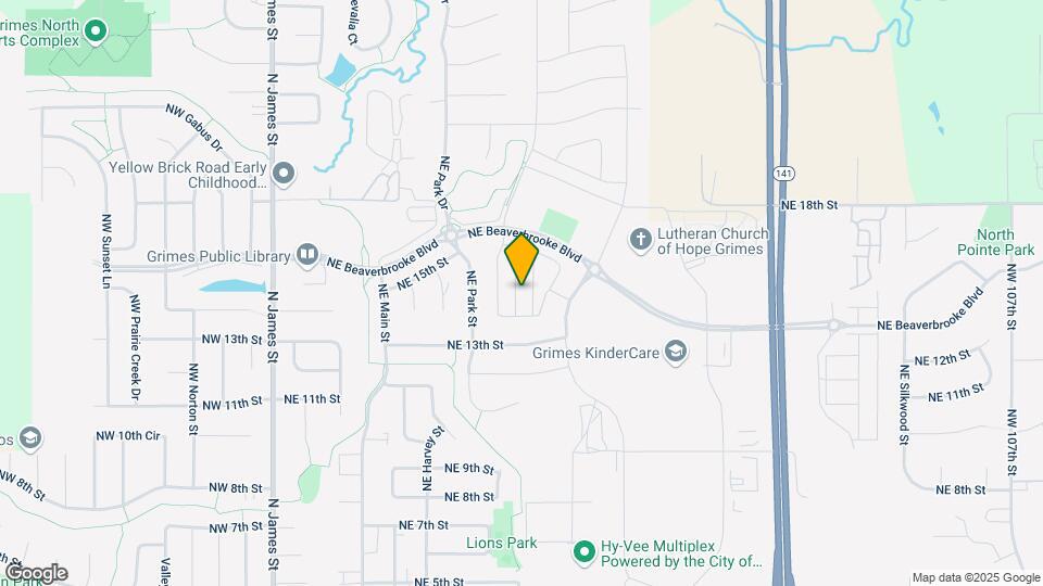 1409 NE Polk Dr Map and Location Details