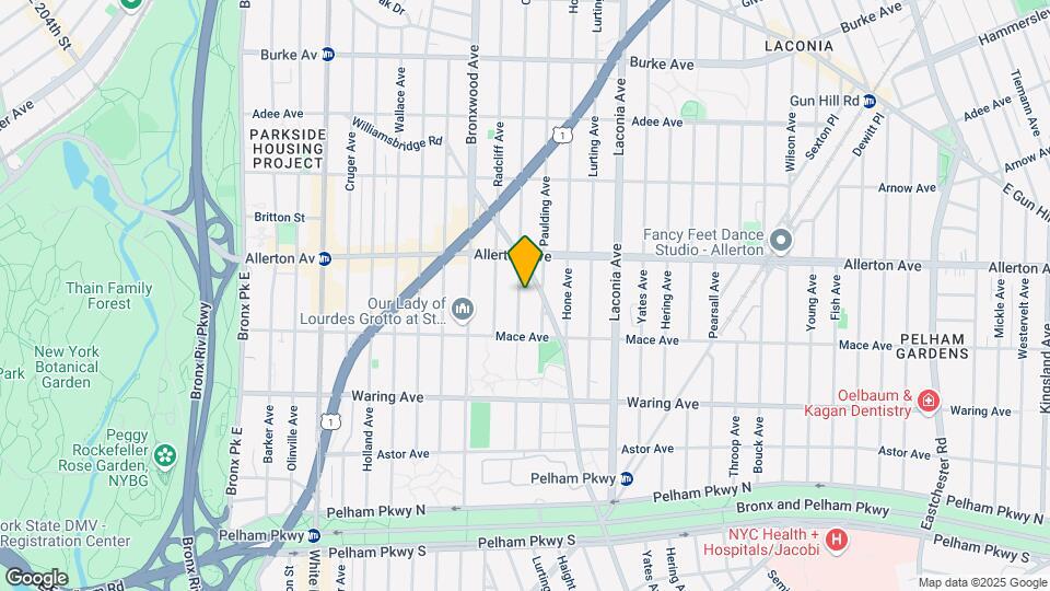 2546 Colden Ave Mapa y Detalles de la Ubicación