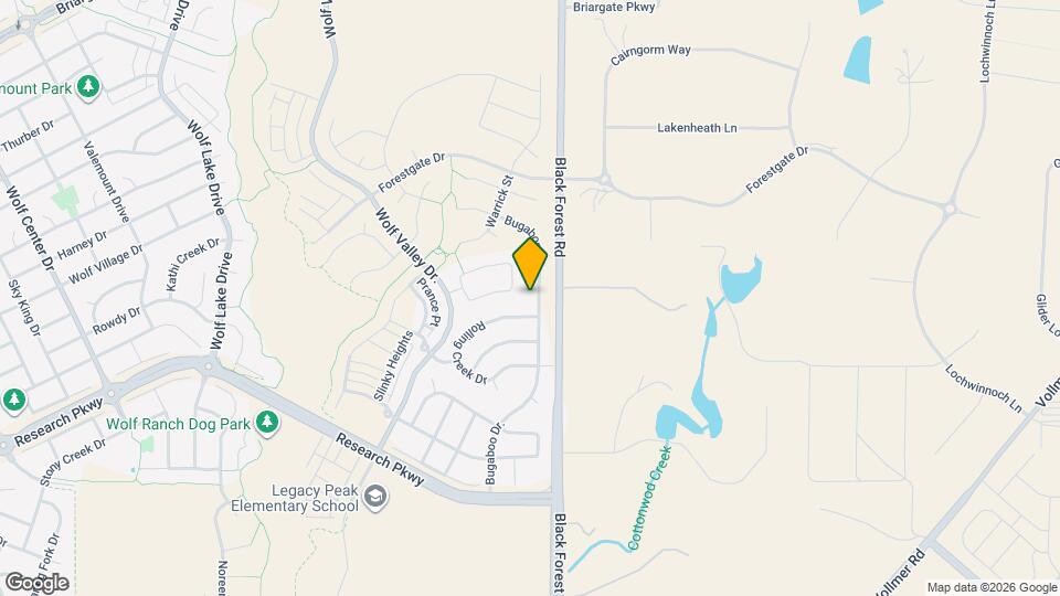 9304 Bugaboo Dr. Map and Location Details