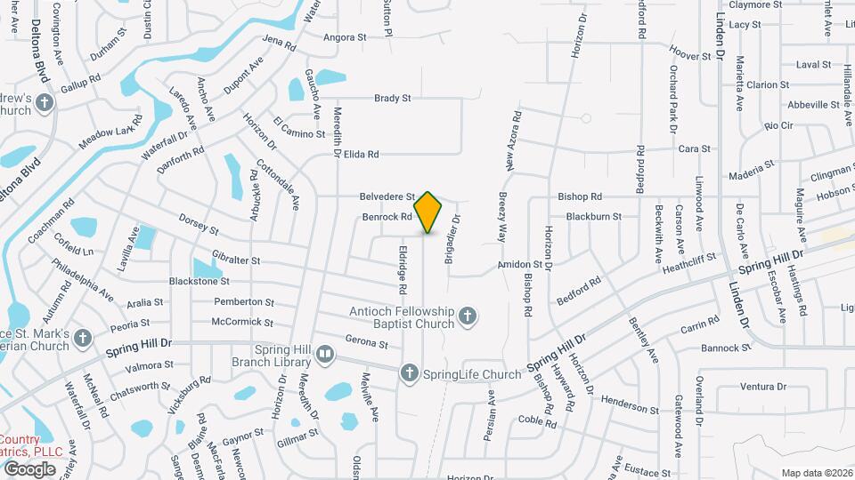 2032 Haulover Ave Map and Location Details