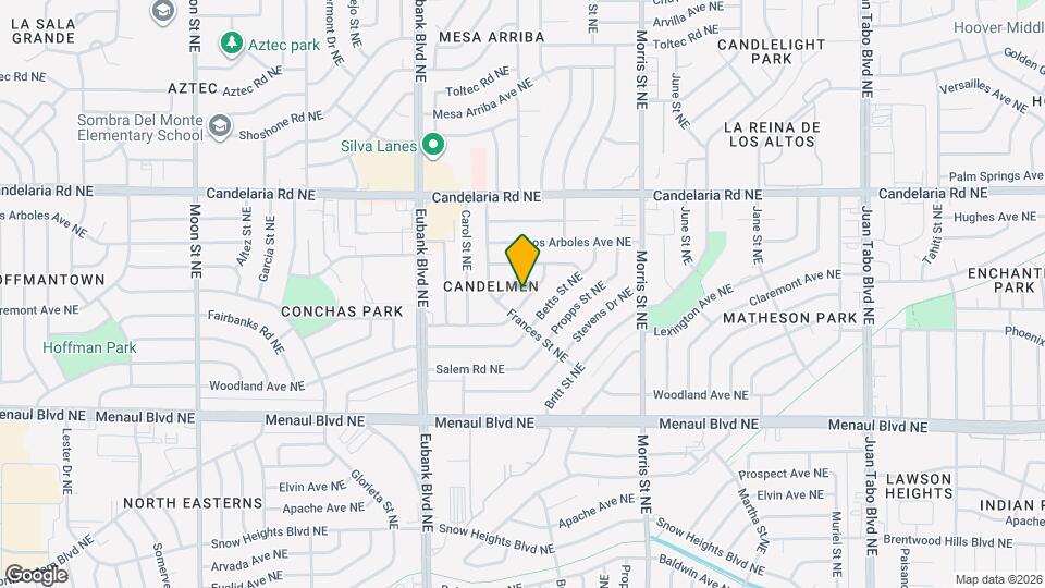 10113 Blume St NE Map and Location Details