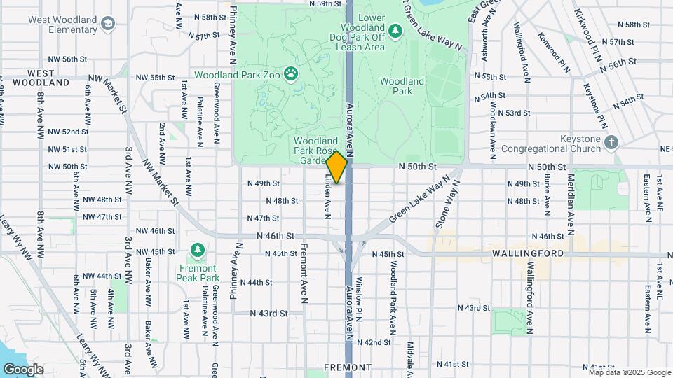807 N 49th St Map and Location Details