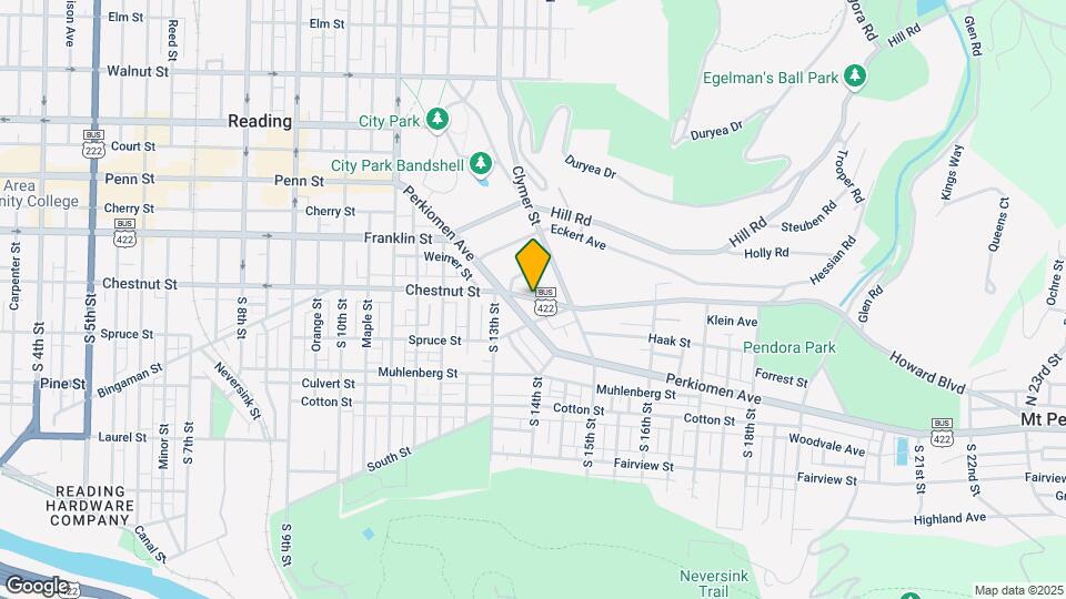 1339 Mineral Spring Rd Mapa y Detalles de la Ubicación