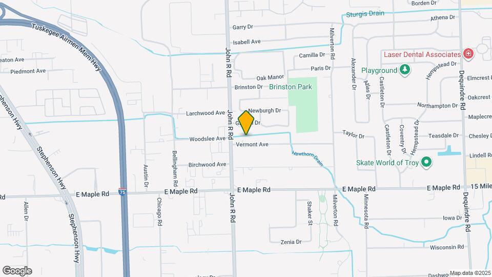 2043 Vermont Ave Map and Location Details