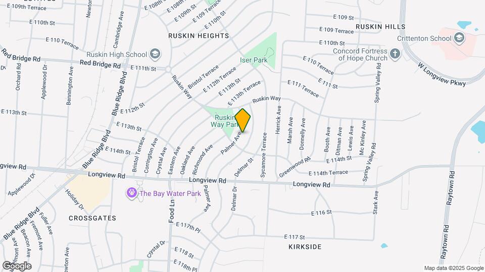 11221 Palmer Ave Map and Location Details