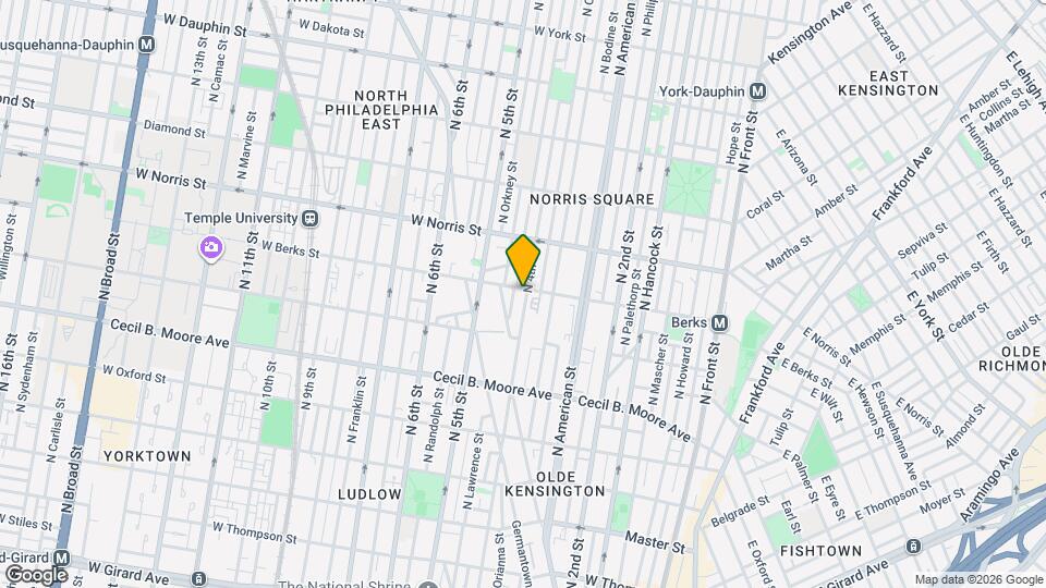 402 W Berks St, Unit 402 W Berks # 1 Map and Location Details