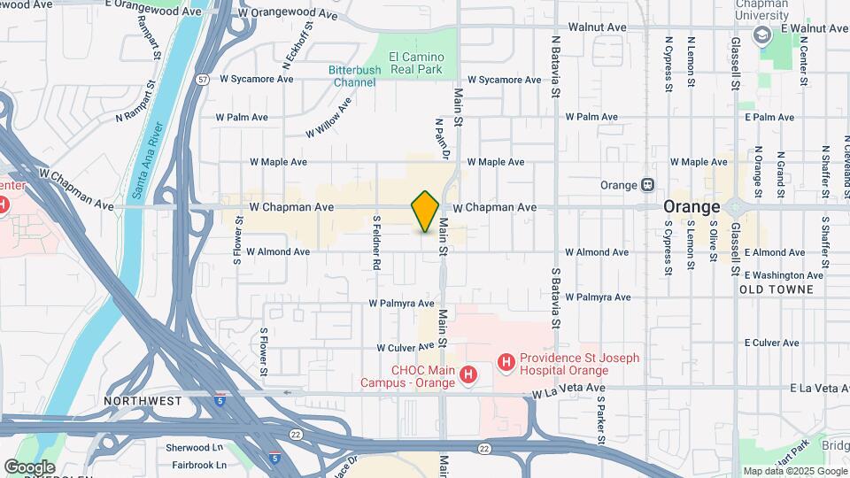 1443 W Almond Ave Map and Location Details