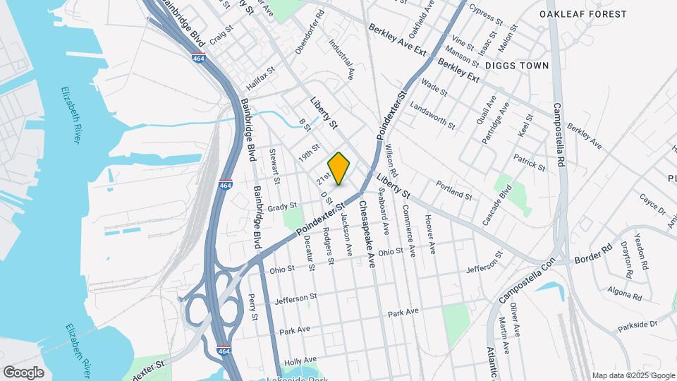 1316 22nd St Map and Location Details