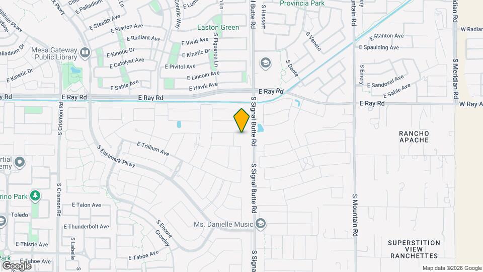 10741 Tarragon Ave Map and Location Details