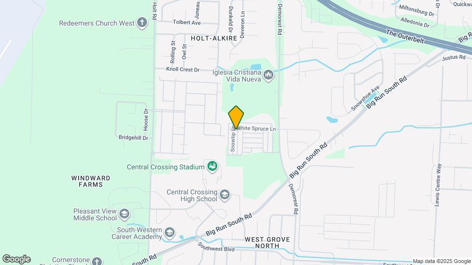 2508 Snowtip Ln Mapa y Detalles de la Ubicación