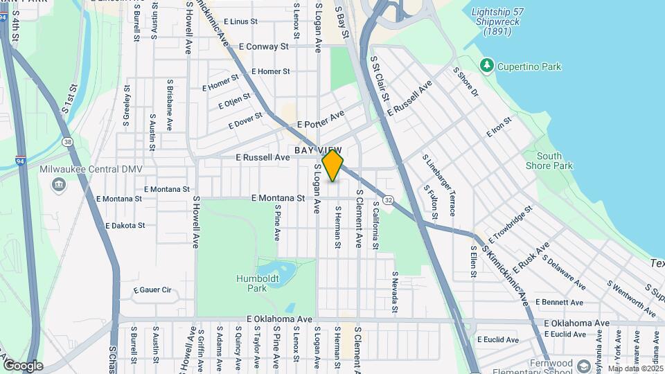 2745 S Herman St Map and Location Details