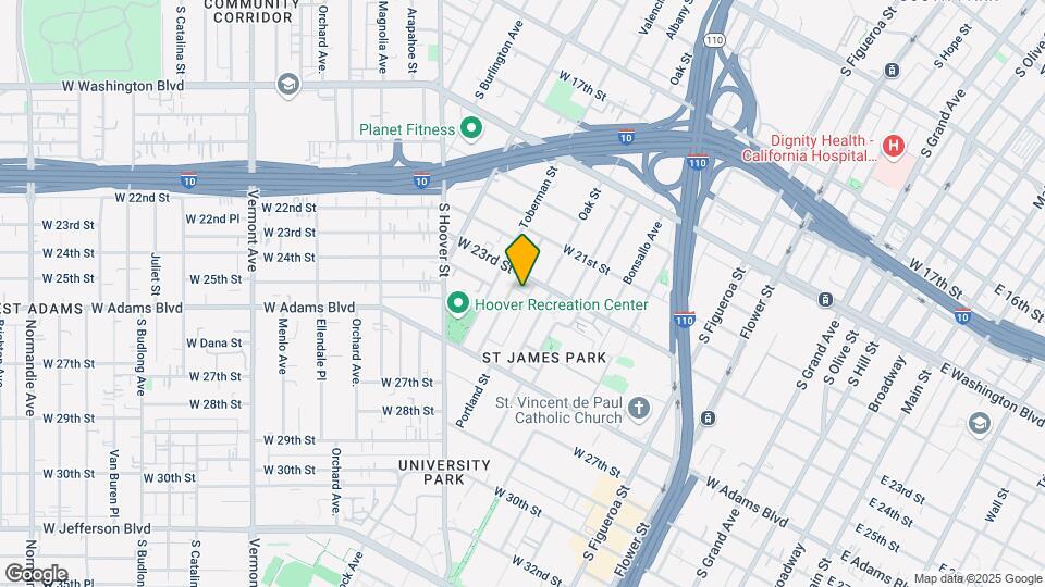 2318 Portland St Mapa y Detalles de la Ubicación