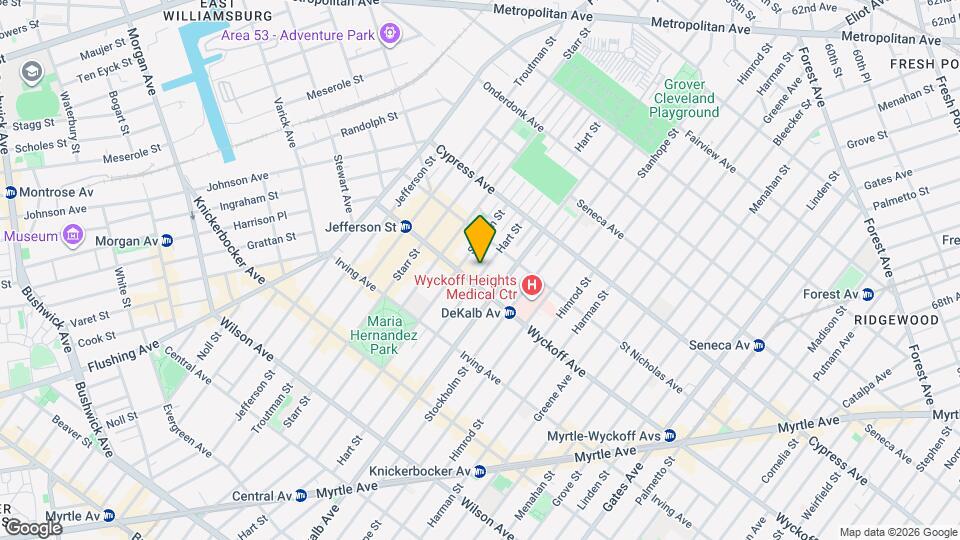 985 Hart St, Unit 2 Map and Location Details