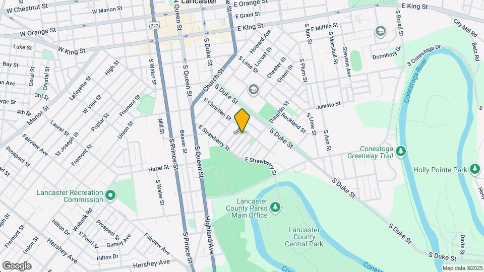 510 Woodward St Map and Location Details