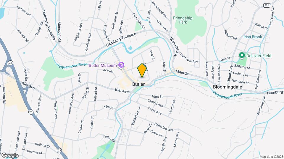 6 Plane St Map and Location Details