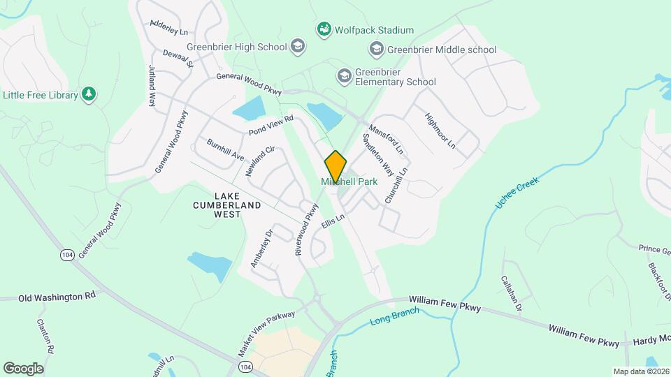 933 Mitchell Ln Map and Location Details