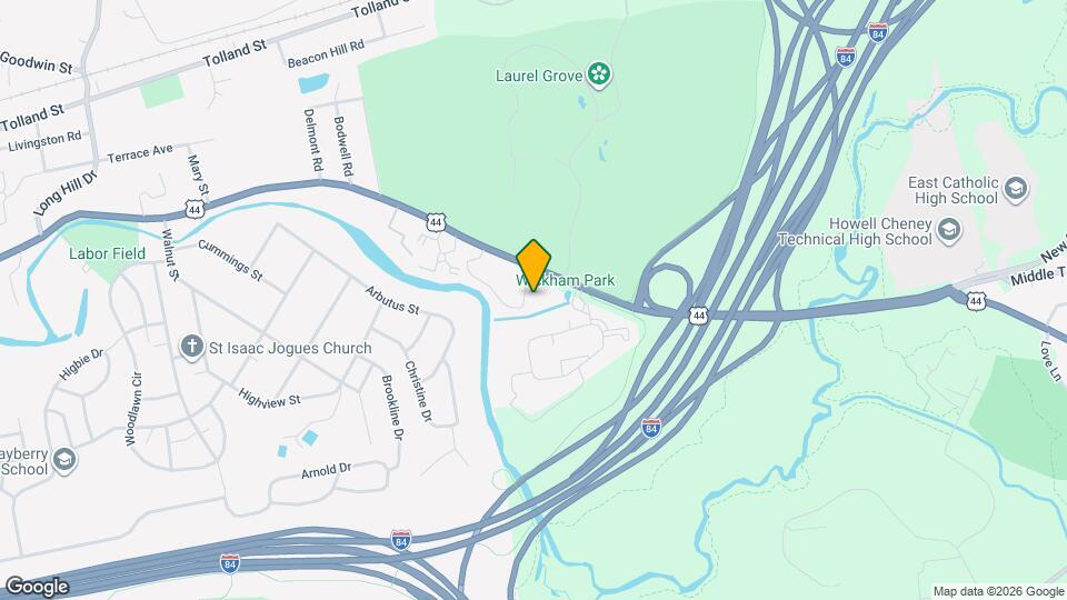 1170 Middle Turnpike W Map and Location Details