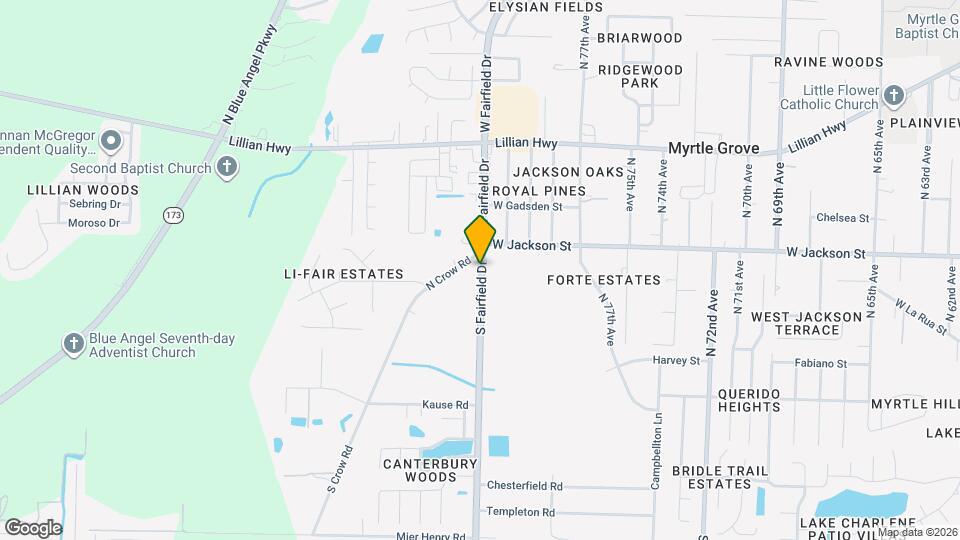 485 N Fairfield Dr Map and Location Details