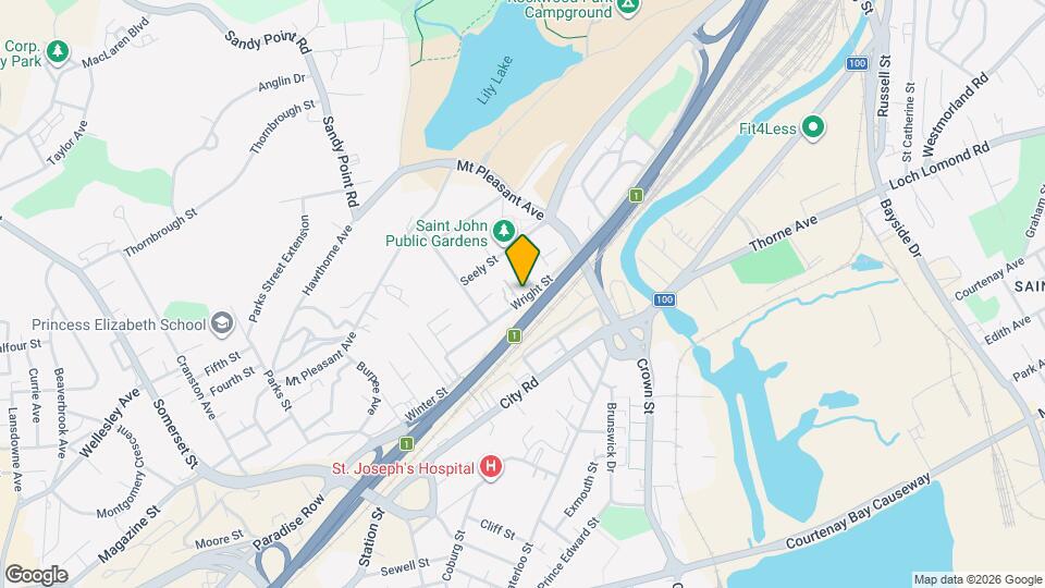 121 Wright St Map and Location Details