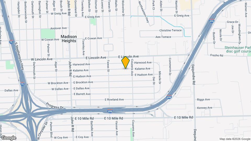 948 Kalama Ave Map and Location Details