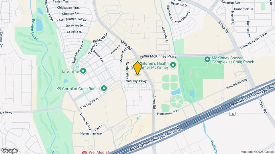 Mera Craig Ranch 55+ Active Adult Mapa y Detalles de la Ubicación
